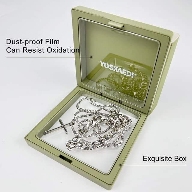 Thumbnail 6 de YOSKAEDI Herren Königskette Set 3-teilig