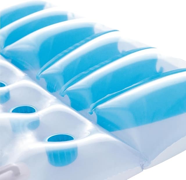 Detalle 2 de Colchón Hinchable Double Beach 193 cm 🏖️ para Playa y Camping