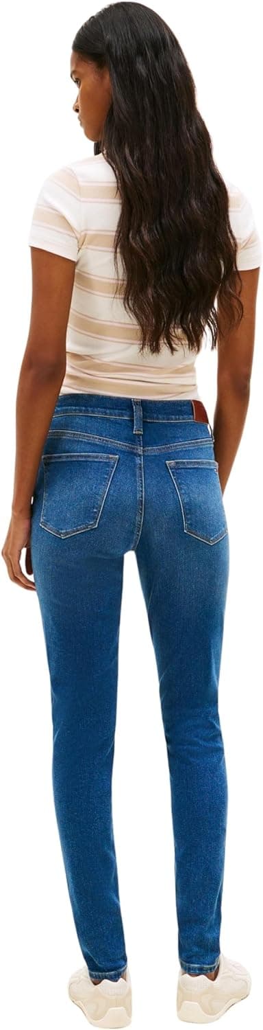 Detalle 2 de Tommy Jeans Nora MR Skny Bi0252 DW0DW22772: skinny donna Tommy Jeans