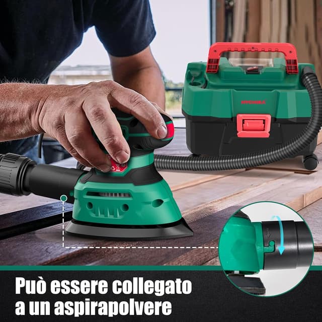 Detalle 2 de HYCHIKA Levigatrice per Legno 140W