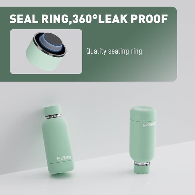 Detalle 2 de Exllena 350ml insulated water bottle