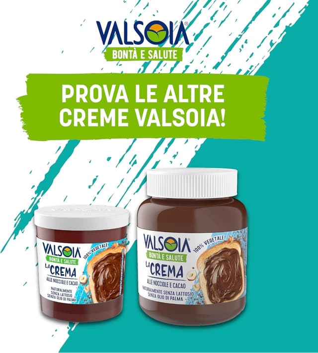 Thumbnail 6 de Valsoia Crema Vegetale Nocciole 200 g 🍫