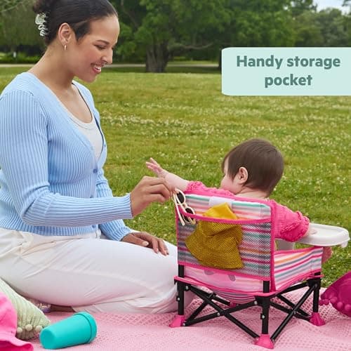 Thumbnail 3 de Bright Starts Pop 'N Sit Minnie Mouse, asiento portátil para bebé