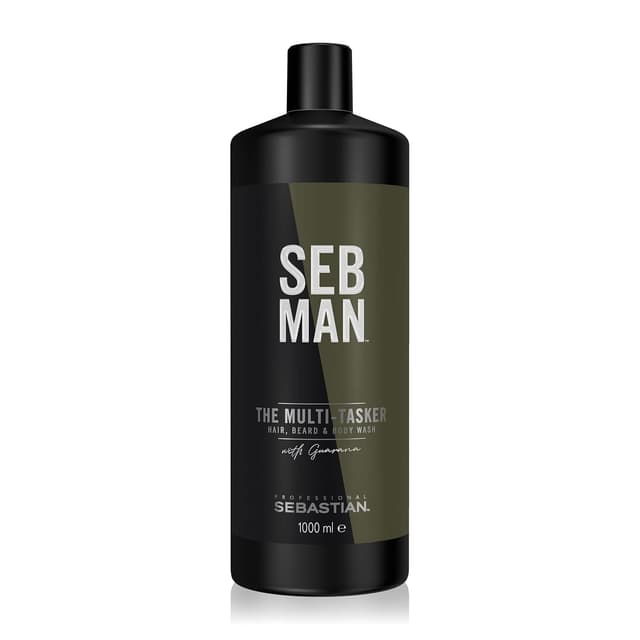 Detalle de SEB MAN The Multi-Tasker 3‑in‑1 Shampoo & Bartshampoo & Duschgel (1 l)