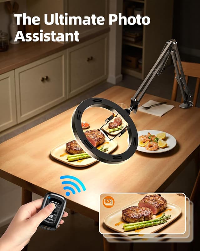 Thumbnail 4 de Overhead Phone Mount 10" LED Ring Light