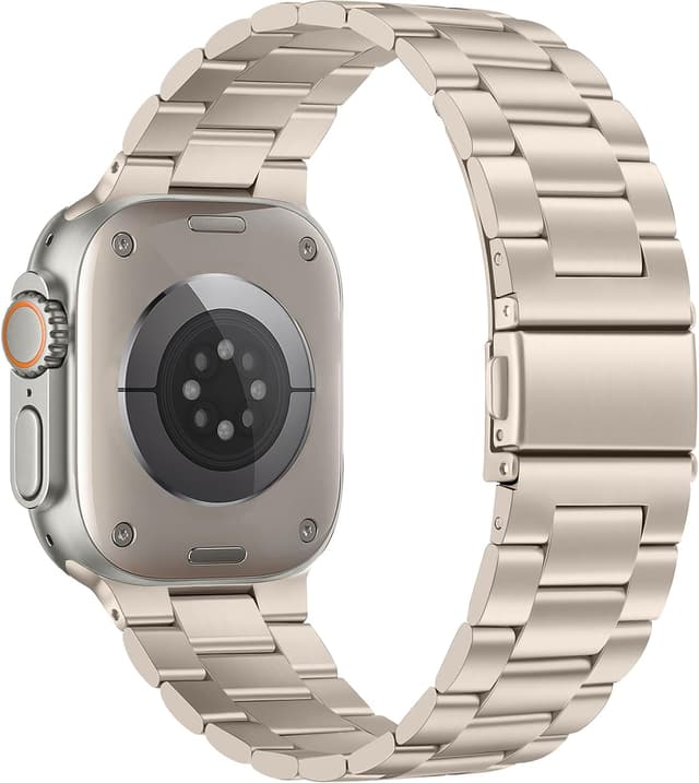 Detalle 2 de Anlinser Metal Strap for Apple Watch 49mm