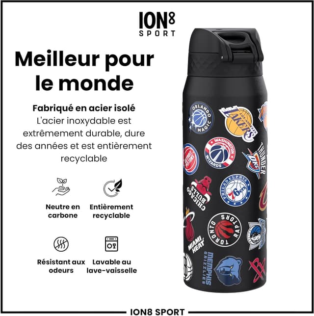 Thumbnail 4 de Ion8 Gourde thermique 750 ml NBA đ„€