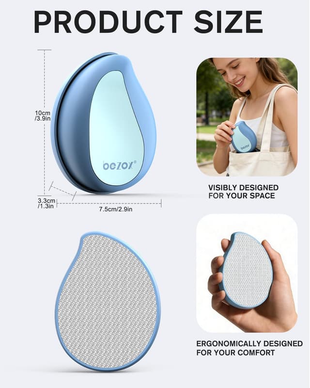 Detalle 2 de BEZOX Nano Glass Foot File for calluses