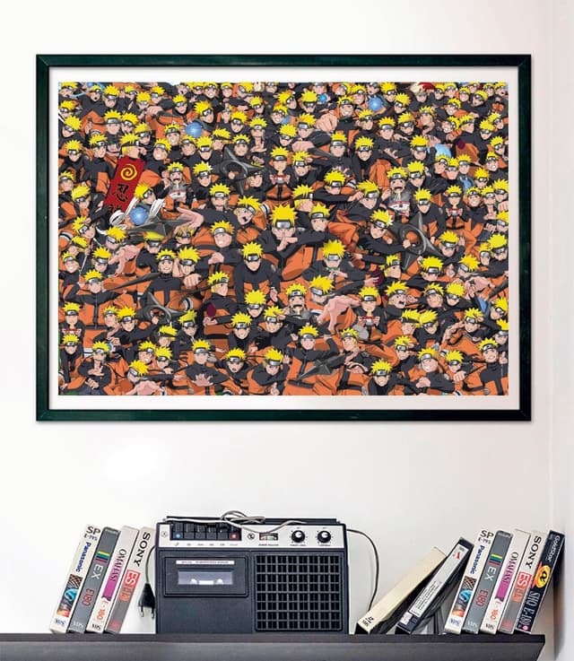 Detalle de Clementoni Puzzle 1000 pezzi Naruto (Special Series) con poster, scatola compatta 70x50 cm
