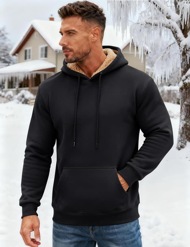 Detalle 2 de MAGCOMSEN Heavy Sherpa Hoodie