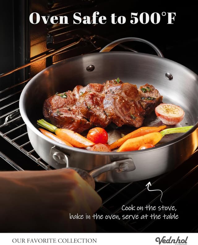 Thumbnail 5 de Stainless Steel 14pc Cookware Set