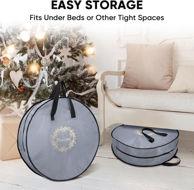 Thumbnail 6 de BALEINE 2 Pack Wreath Storage Bag ⚙