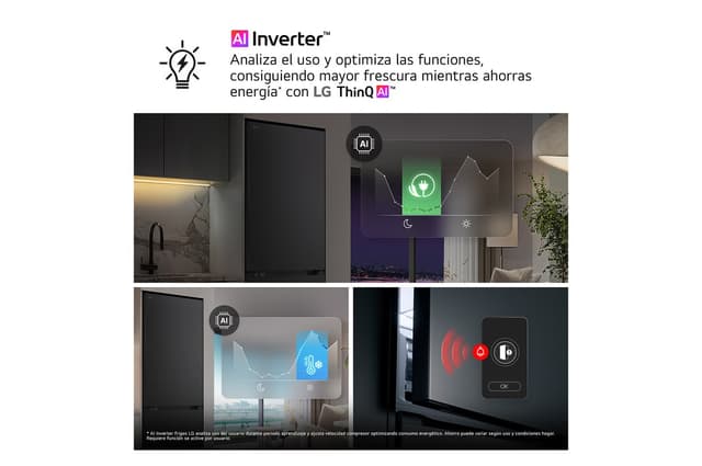 Thumbnail 3 de LG GBBSJ10EPY Frigorífico combi 333 L, 1,86 m