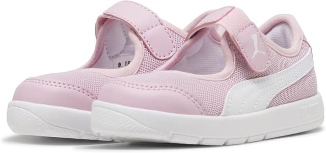 Detalle 1 de PUMA Baby-Mädchen Courtflex V3 Lina V Inf Sneaker – leichter Sneaker für kleine Schritte