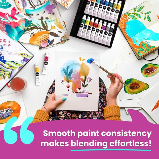 Thumbnail 6 de Chalkola Watercolour Paint Set 36 Tubes