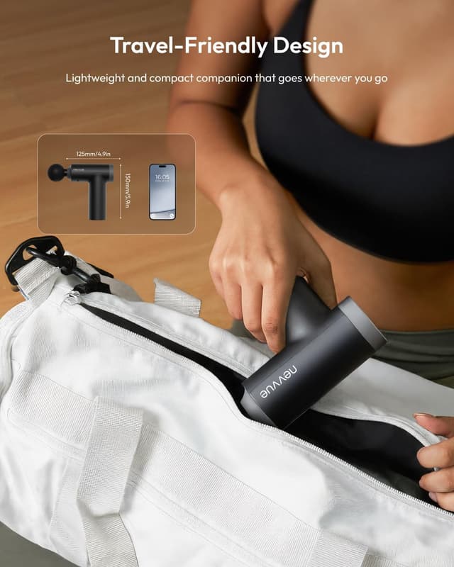 Thumbnail 4 de NEVVUE Mini pistola massaggiante 2000 mAh