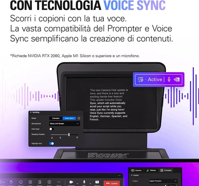 Thumbnail 6 de Elgato Prompter Teleprompter con schermo integrato