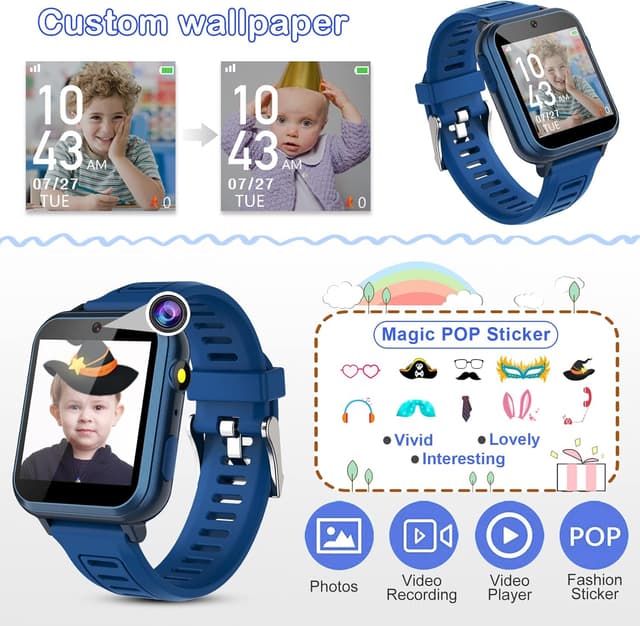 Thumbnail 4 de Phyulls Smart Watch 39 Games for Kids