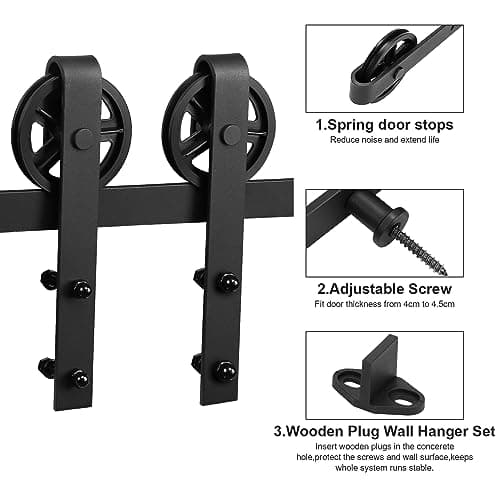 Detalle 2 de Kit Jopassy ferrures porte coulissante 183 cm ⚙