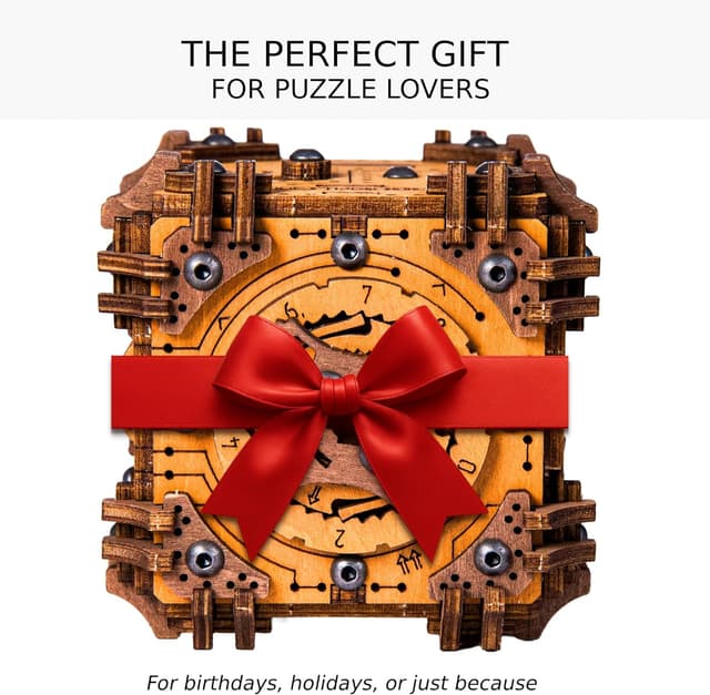 Thumbnail 4 de WOODEN.CITY Tesseract Holzpuzzle Box 185 Teile 🧩