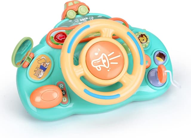 Imagen de caterbee Baby turn and learn driver steering wheel toy en OfertitasTOP