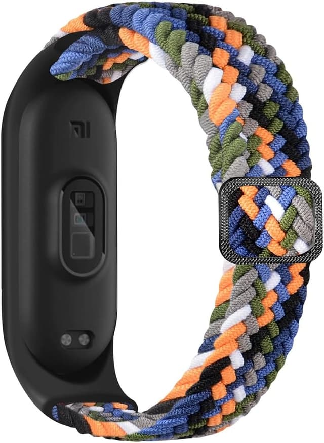 Detalle de FYISWHO Nylon Watch Strap for Xiaomi Smart Band 7 / Mi Band 6 (and others) & Amazfit Band 5