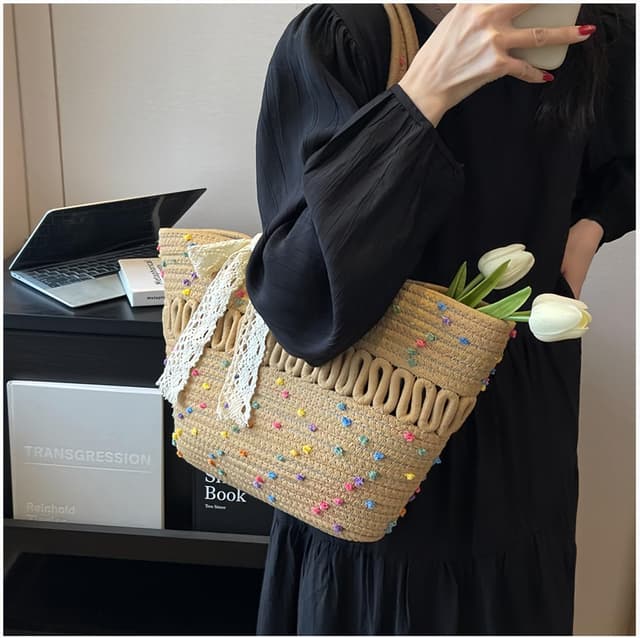 Detalle 2 de Pahajim Bolso Tote de Playa 38x24 cm