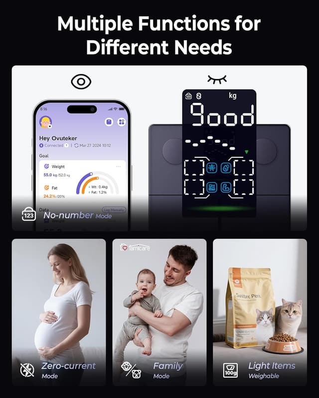 Thumbnail 3 de Ovutek Smart Scale: Body Weight & Health