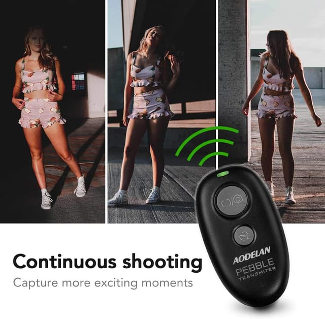 Thumbnail 3 de AODELAN Kabellose Fernauslöser für Nikon 80 m Reichweite