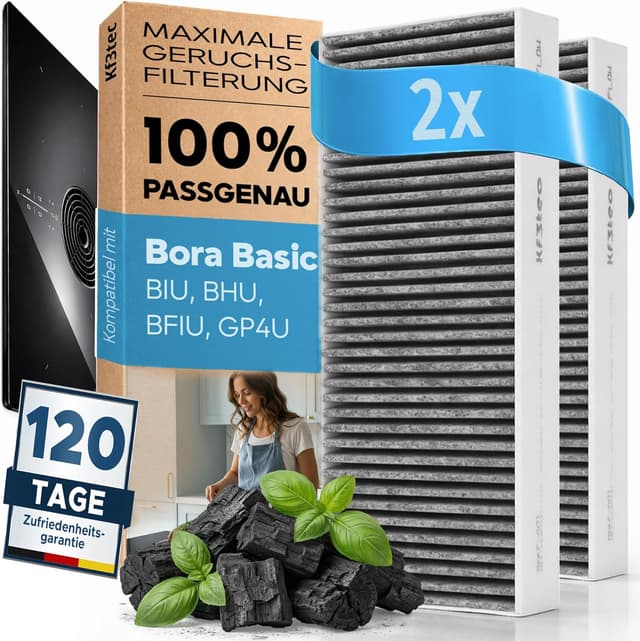 Detalle de Kf3tec Aktivkohlefilter Bora Basic KF3TEC