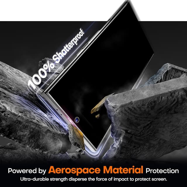 Detalle de LϟK Galaxy S25 Ultra privacy screen protector