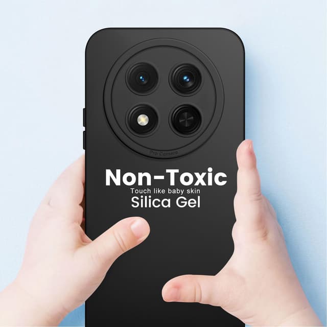 Thumbnail 6 de Tenphone coque souple en silicone/TPU pour Honor Magic 7 Lite 5G (noir mat) avec protection de caméra