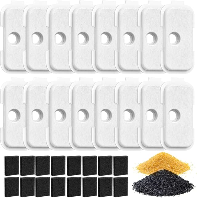 Detalle de Cat water fountain filter 16 pack