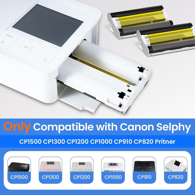 Thumbnail 1 de RP-108 Fotopapier + 2 Kartuschen 108 Blatt