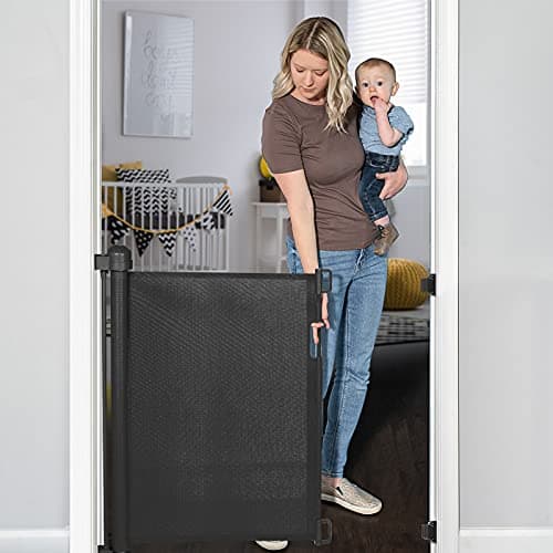 Imagen de YOOFOR Barrière d'escalier rétractable 85 cm ⚙ en OfertitasTOP