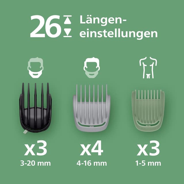 Thumbnail 2 de Philips Multigroom 7000 Barttrimmer 19-teilig ✂