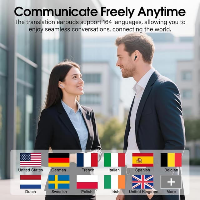 Thumbnail 1 de Conyat KI Übersetzer-Kopfhörer 48 Std