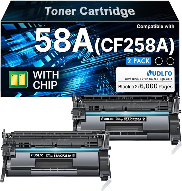 Detalle de 58A CF258A 2 Pack Toner 🖨