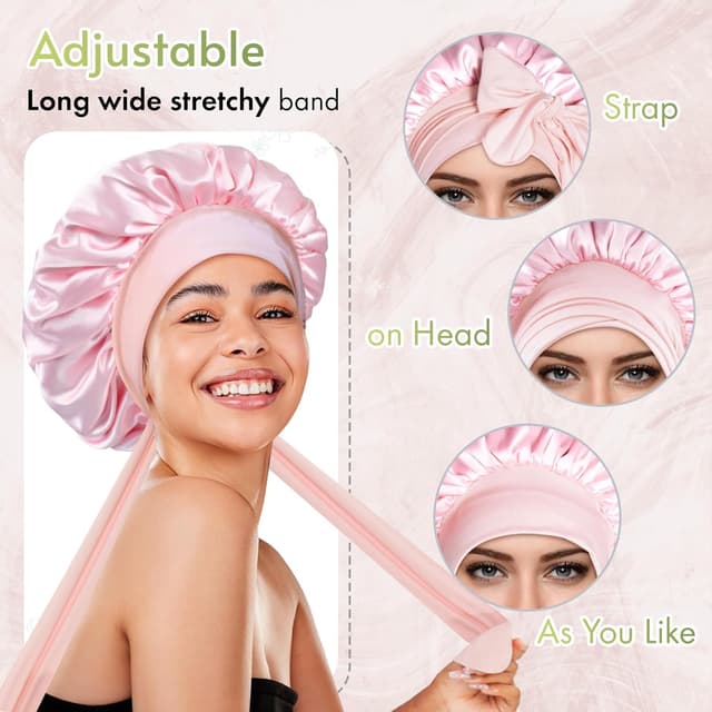 Thumbnail 3 de Bonnet Queen Reversible Silk Hair Bonnet