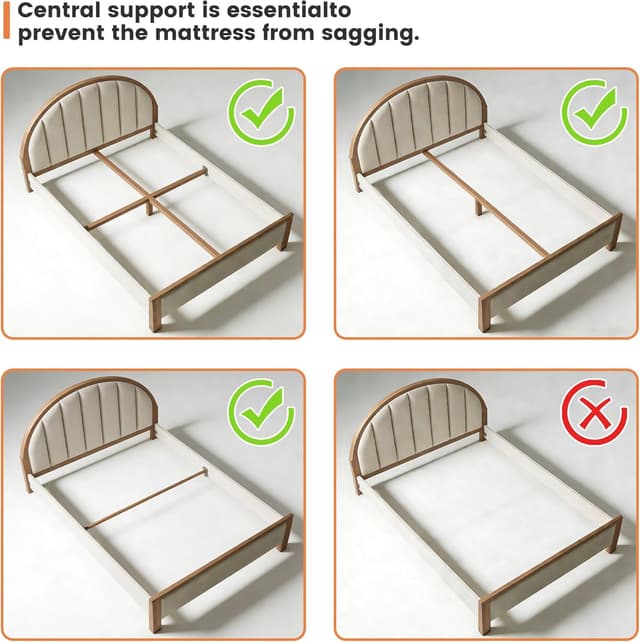 Thumbnail 6 de HAVONIZD 9 Inch Heavy-Duty Full Box Spring (Full Size) with Fabric Cover