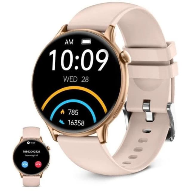 Detalle de Ksix Smartwatch Core 2 AMOLED 1,43" Rosa