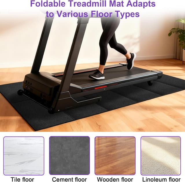 Detalle 1 de Vanexiss Treadmill Mat 156x75cm