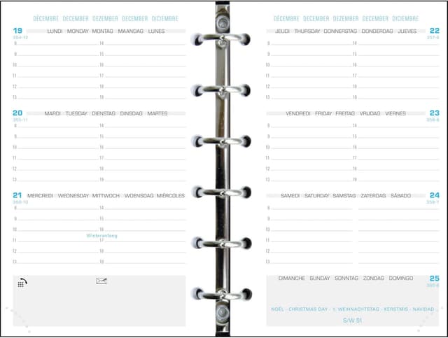 Detalle de Exacompta Exatime 14 organiser 16 mois