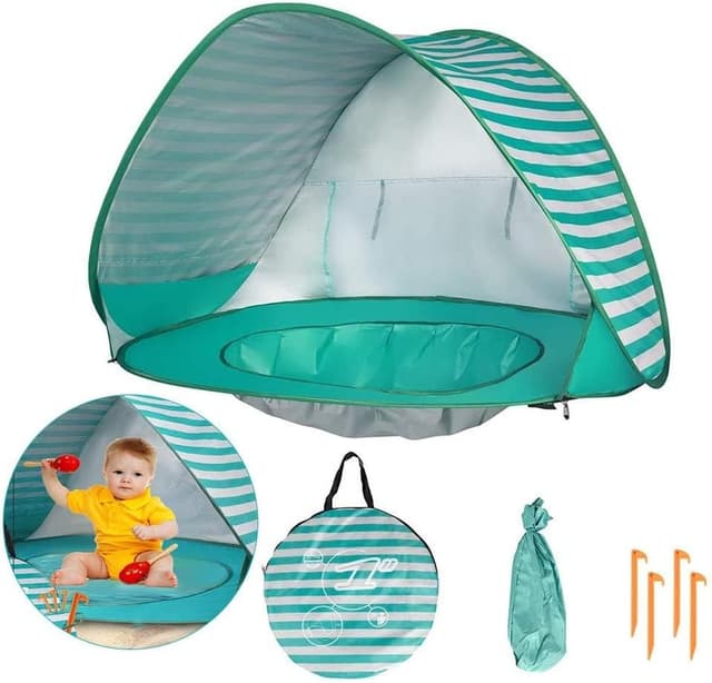 Thumbnail 3 de Pop Up Baby Beach Tent UPF 50+ 41x53in