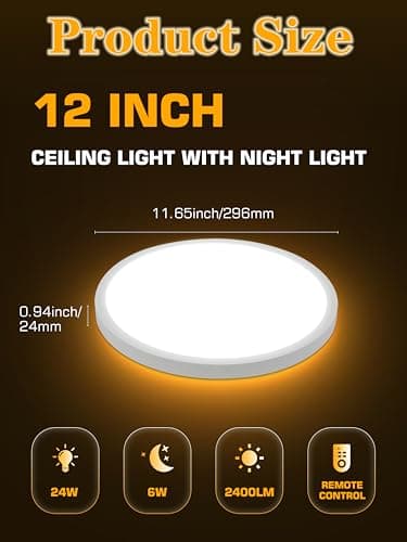 Thumbnail 1 de Kimuwote Plafon LED Techo Regulable 24W