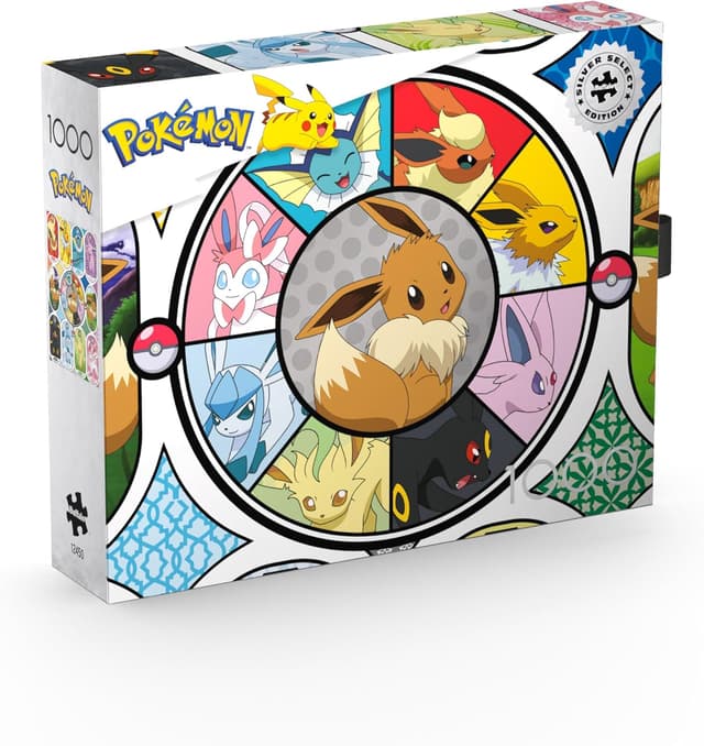 Thumbnail 2 de Buffalo Games Silver Select Windows of Eevee 1000pc Puzzle