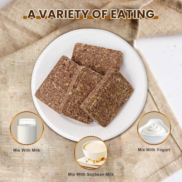 Detalle de Notfall-Rationsriegel mit Schokoladengeschmack – Überlebens-Tabs für Outdoor, Camping & Notfälle, 12 Stück