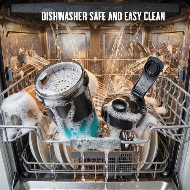 Detalle de BuildLife Protein Shaker Bottle 600ml Tritan