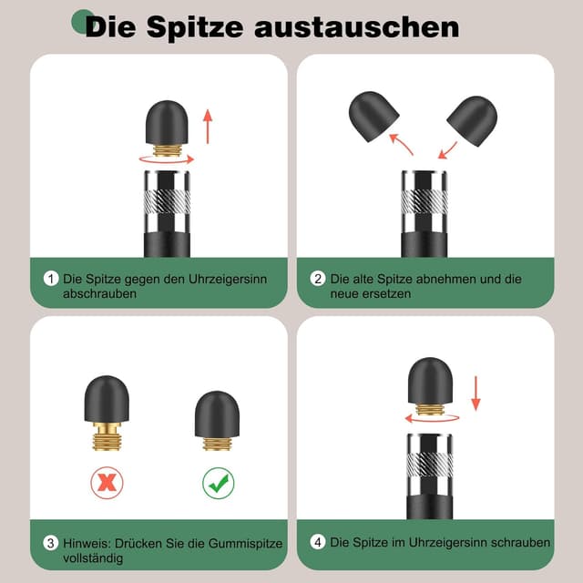 Thumbnail 5 de MEKO 2 Pack Stylus 14 cm