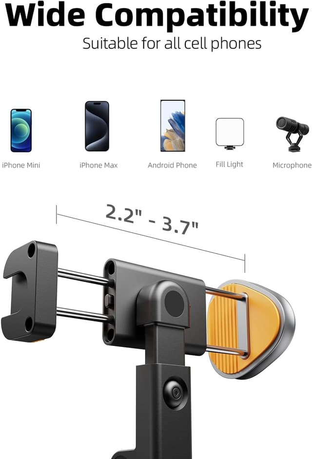 Thumbnail 5 de TODI 63" Selfie Stick Tripod for Smartphones